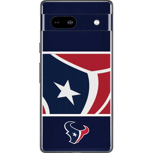NFL Houston Texans Zone Block Google Pixel 7a Skin
